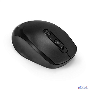 Exegate EX298896RUS Беспроводная мышь ExeGate Professional Standard SR-9005 (радиоканал 2,4 ГГц, USB, оптическая, 1200dpi, 4D, 4 кнопки и колесо прокрутки, черная, RTL)