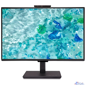 LCD Acer 23.8" B248YGbemiqprcuzx Black {IPS 1920x1080 120Hz 4ms 300cd HDMI2.0 DisplayPort1.2 DP(Out) USB-C(PD100W) RJ45 3xUSB3.2 Webcam 2x5W Pivot VESA}