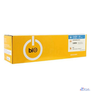 Bion C718C Картридж для CANON LBP 7200/7200cn/iC MF8330/8350Cdn (2900 стр.), Голубой, с чипом