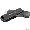 SanDisk USB Drive 64GB iXpand Luxe Type-C/Lightning