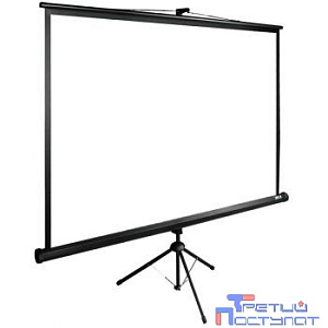 Экран Cactus TriExpert CS-PSTE-160x160-BK 160x160 см 1:1 напольный рулонный
