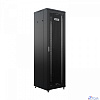 NTSS Шкаф напольный универсальный серверный NTSS R 47U 600х600мм, 4 профиля 19, двери перфорированная и сплошная металл, боковые стенки съемные, регулируемые опоры, разобранный, черный RAL 9005 NTSS-R