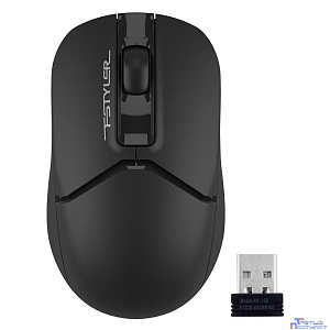 A-4Tech Мышь Fstyler FG12 black optical (1200dpi) cordless USB (3but) [1454090]