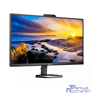 LCD PHILIPS 27" 27E1N5600HE/00 черный с поворотом экрана {IPS 2560x1440 75Hz 1ms 178/178 300cd HAS HDMI DisplayPort USB-C3.2 Speakers WebCam}