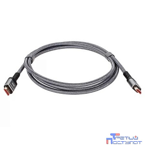 iOpen ACG859A-2.0 Кабель интерфейсный HDMI-HDMI 19M/M,ver. 2.1 8KX60Hz (Econom) оплетка 2m