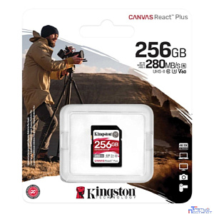 SecureDigital 256GB Kingston SDR2V6/256GB Canvas React Plus w/o adapter