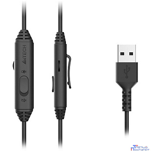 A4Tech Fstyler FH100U белый/черный 2м накладные USB (FH100U (PANDA))