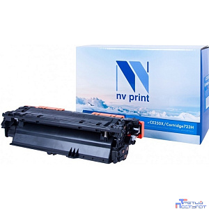 Картридж NVP совместимый NV-CE250X/NV-723H Black универсальные для HP/Canon Color LaserJet CP3525/ CP3525n/ CP3525dn/ CP3525x/ LBP 7750 i-Sensys 7750cd/ 7750Cdn (10500k)