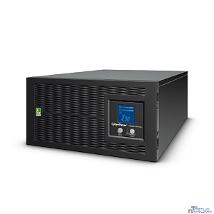 ИБП CyberPower PR6000ELCDRTXL5U {Line-Interactive, 6000VA/4500W стойка/на пол, USB/RS-232/Dry/EPO/SNMPslot/RJ11/45/ВБМ (8 IEC С13, 2 IEC C19, 1 клеммная колодка), 12В/9 Ач х 16}