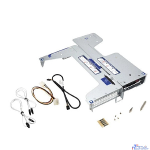 Supermicro MCP-240-82922-0N-OEM Rear 2x2.5" HDDs riser bracket kit for SC829U/219U (Крепление для райзер карты в корпуса серий SC514-441/505)