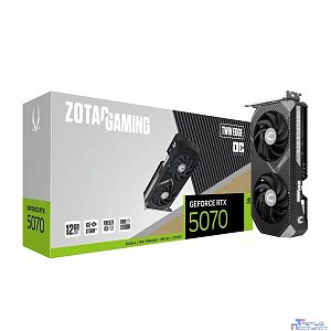 Видеокарта ZOTAC GAMING GeForce RTX 5070 Twin Edge OC 12GB GDDR7 192bit 3xDP/HDMI 2*FAN P(ZT-B50700H-10P) RTL