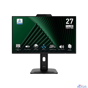 MSI PRO 27" MP272PMG {IPS 1920x1080 120Hz 4ms 1500:1 300cd D-Sub HDMI DisplayPort 2xUSB Webcam Speaker HAS Pivot VESA}