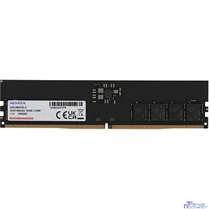 A-data DDR5 16Gb 4800MHz AD5U480016G-S RTL PC4-25600 CL40 DIMM 288-pin 1.1В single rank