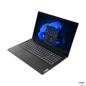 Lenovo V15 G4 AMN [82YU00CUAK] (КЛАВ.РУС.ГРАВ.) Business Black 15.6" {FHD TN Ryzen 5 7520U/8Gb/512Gb SSD/DOS}