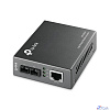TP-Link MC100CM Многомодовый медиаконвертер Fast Ethernet 100Base-TX / 100Base-FX (Duplex SC), 1310нм, многомод (до 2 км)