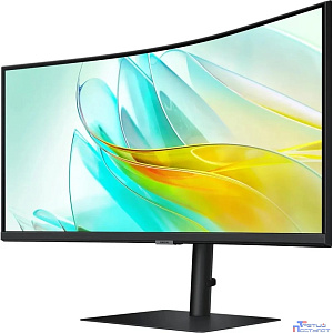 LCD Samsung 34" S34C650UAI ViewFinity S6 черный {VA 3440x1440 100Hz 5ms 21:9 полуматовая 350cd 178/178 DisplayPort USB M/M}