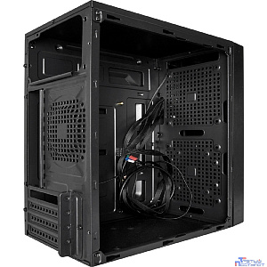 Exegate EX299147RUS Корпус Minitower ExeGate BAA-104U-UNS400 (mATX, БП UNS400 с вент. 12см, 2*USB+1*USB3.0, аудио, черный)