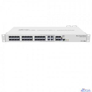 MikroTik CRS328-4C-20S-4S+RM Коммутатор в стойку, 20х SFP, 4x SFP+ , 4х RJ45/SFP
