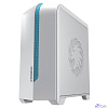 GameMax Корпус Centauri White-Blue без БП(ATX,Бело-голуб,USB3.0, Зак.стек.,1*120мм. RGB, пыл.фильтр)