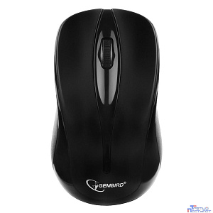 Gembird MUSW-325 Black USB {Мышь беспроводная, 2кнопоки+колесо-кнопка, 2.4ГГц, 1000 dpi}
