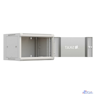 БАСТИОН SKAT TB-15W660GF-G Шкаф настенный телекоммуникационный 15U 600х600х770мм, дверь стеклянная (4424) {1.5 года гарантия}