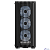 1STPLAYER BULLET HUNTER H6 ARGB Black / ATX / 4x120mm ARGB fans / H6-BK-4F7