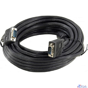5bites APC-133-100 Кабель  VGA сигнальный HD15M/HD15M, ферр.кольца, 10м.