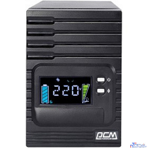 PowerCom Smart King Pro+ SPT-3000-II LCD ИБП {Line-Interactive, 3000VA/2400W,  Tower, 8 xC13 + 1 xC19, USB, SNMP Slot} (1152569)
