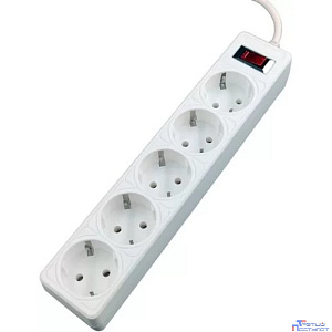 5bites Сетевой фильтр GARDA SP5W-518 5S / 3*0.75MM2 / 1.8M / WHITE