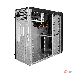 Exegate EX269438RUS Корпус Miditower UN-604 Black, ATX, <UN500, 120mm> 2*USB+2*USB3.0, Audio