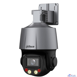 DAHUA DH-SD3C405DB-GNY-A-PV Мини-PTZ IP-видеокамера Smart Dual Light с активным сдерживанием и ИИ 4Мп, 1/2.8” CMOS, 5x моторизованный объектив 2.7~13,5мм (5x), видеоаналитика, ИК до 50, LED до 30м