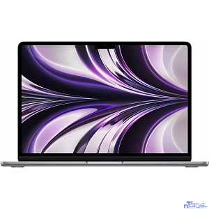 Apple MacBook Air 13-inch Mid 2022 [Z15S006R9] (КЛАВ.РУС.ГРАВ.) Space Gray 13.6" Liquid Retina {(2560x1600) M2 8C CPU 10C GPU/16GB/256GB SSD/рекоменд.переходник 11007065}