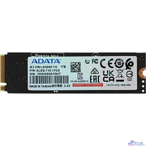 A-DATA SSD 1Tb Legend 710 M.2 2280, PCI-E 3.0 x4 ALEG-710-1TCS