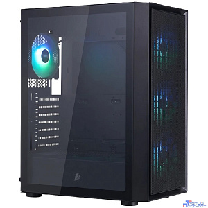 1STPLAYER Go6 ARGB Black / ATX / 4x120mm ARGB fans / Go6-BK-4F7