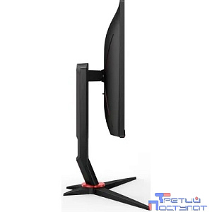 LCD AOC 23.8" Q24G2A Value Line черный/красный {IPS 2560x1440 165Hz 1ms 8bit(6bit+FRC) 350cd 2xHDMI2.0 DisplayPort 2x2W Pivot}