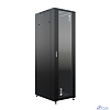 БАСТИОН SKAT TB-22R680GF-B Шкаф напольный универсальный серверный 22U 600х800мм, дверь стеклянная (4402) {1.5 года гарантия}