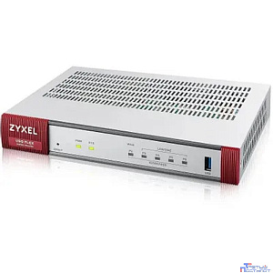 Межсетевой экран/ Межсетевой экран и Wi-Fi контроллер Zyxel USG FLEX 100 с подписками на 1 год (AS,AV,CF,IDP, SecuReporter), 1xWAN GE, 1xOPT GE (LAN/WAN), 3xLAN/DMZ GE, 1xUSB3.0, AP Controller (8/24),