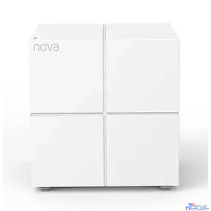 TENDA MW6(2-pack) Домашняя гигабитная Wi-Fi Mesh система АС2100, до 300 Мбит/с на 2,4 ГГц + до 867 Мбит/с на 5 ГГц, LAN 2x 1Гбит/с, 2 встроенные антенны