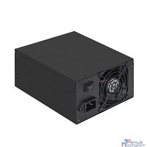 Exegate EX292193RUS Серверный БП 1100W ExeGate ServerPRO-1100ADS (ATX, APFC, КПД 82% (80 PLUS), 2x8cm fans, 24pin, 2x(4+4)pin, 2xPCIe, 10xSATA, 5xIDE, black)