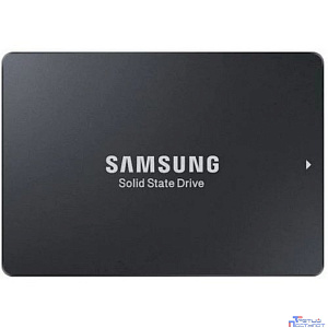 Samsung SSD PM1653, 3840GB, 2.5" 15mm, SAS 24Gb/s, 3D TLC, R/W 4200/up 3800MB/s, IOPs 770 000/135 000, TBW 7008, DWPD 1 (12 мес.) (MZILG3T8HCLS-00A07)
