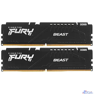 Kingston 32GB DDR5 5600 FURY Beast Black EXPO DIMM (Kit 2*16gb) 1RX8 36-38-38 1.25V KF556C36BBEK2-32