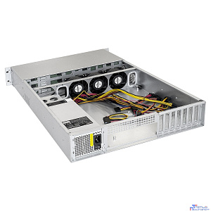 Exegate EX293409RUS Серверный корпус ExeGate Pro 2U660-HS12 <RM 19", высота 2U, глубина 660, БП 2U-1080ADS, 12xHotSwap>