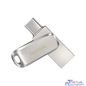 SanDisk USB Drive 512GB Ultra Dual Drive Luxe, USB 3.1 - USB Type-C (SDDDC4-512G-G46)