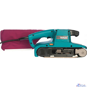 Makita 9404 Ленточная шлифовальная машина [9404] {1010Вт,100х610мм,210-440м\м,4.7кг,кор,п\сборник}
