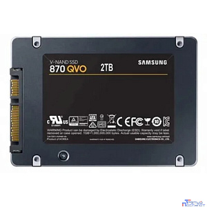 Samsung SSD 2Tb 870 QVO Series MZ-77Q2T0BW {SATA3.0, 7mm,  V-NAND 4-bit MLC, MKX}