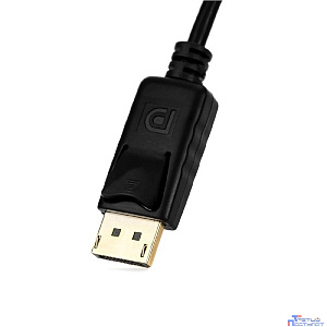 ORIENT Кабель-адаптер C309, DisplayPort M -> HDMI/ DVI-I/ VGA, длина 0.2 метра, черный (30309)
