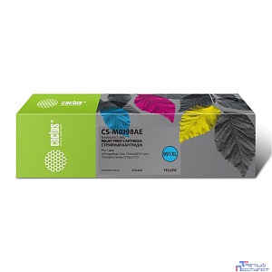 Картридж струйный Cactus 991XL CS-M0J98AE желтый (250мл) для HP PW 755dn/MFP774dn/779dn/Pro750dw/772dn