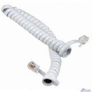 Rexant (18-2041) Шнур для телефонной трубки, витой RJ-10 (4P-4C), 4м, белый