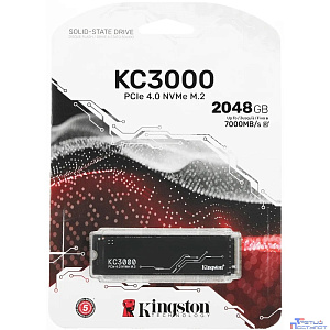 Kingston SSD 2Tb M.2 SKC3000D/2048G M.2 2280 NVMe