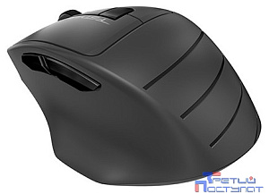 A-4Tech Мышь Fstyler FG30S серый оптическая (2000dpi) silent беспроводная USB (6but) [1204070]